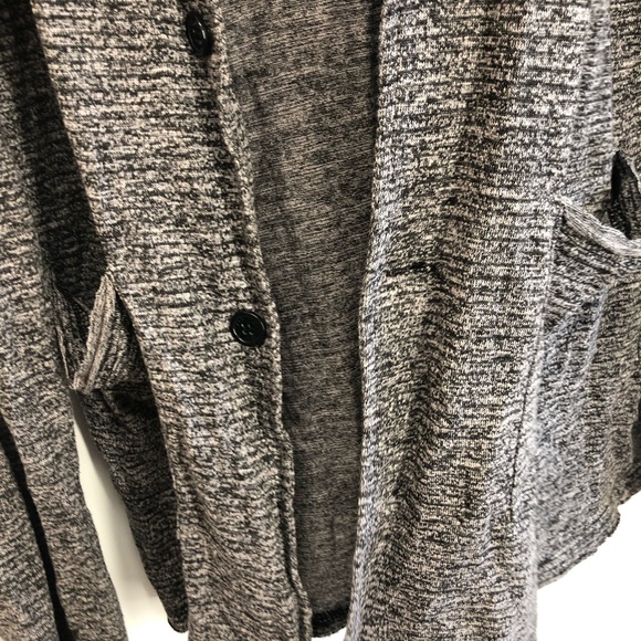 Standard Issue NYC Grey Cardigan Size Large - Picture 6 of 7